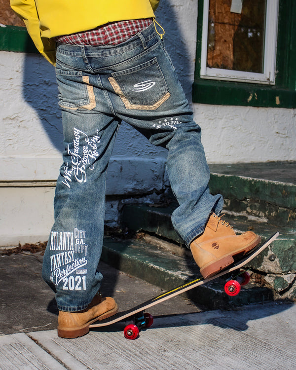 REALITY CHECK VINTAGE WASH DENIM