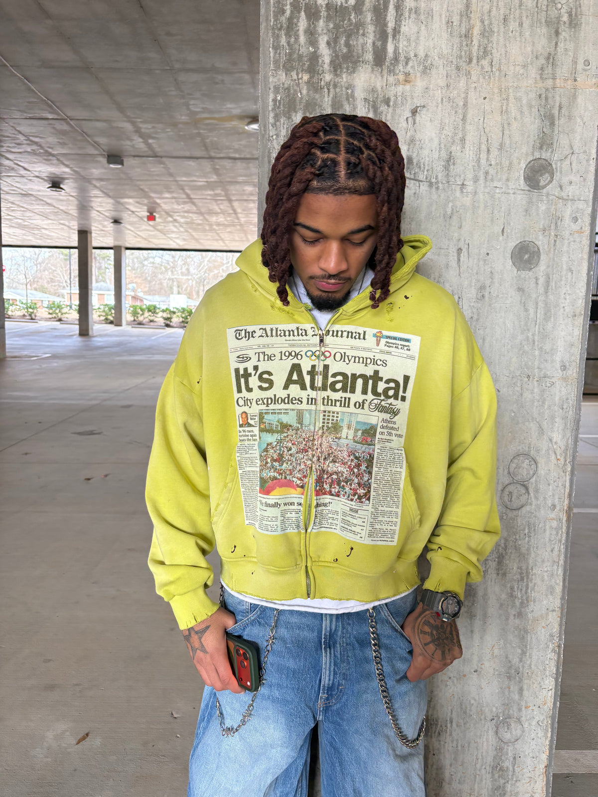 Atlanta Olympics Zip-Up